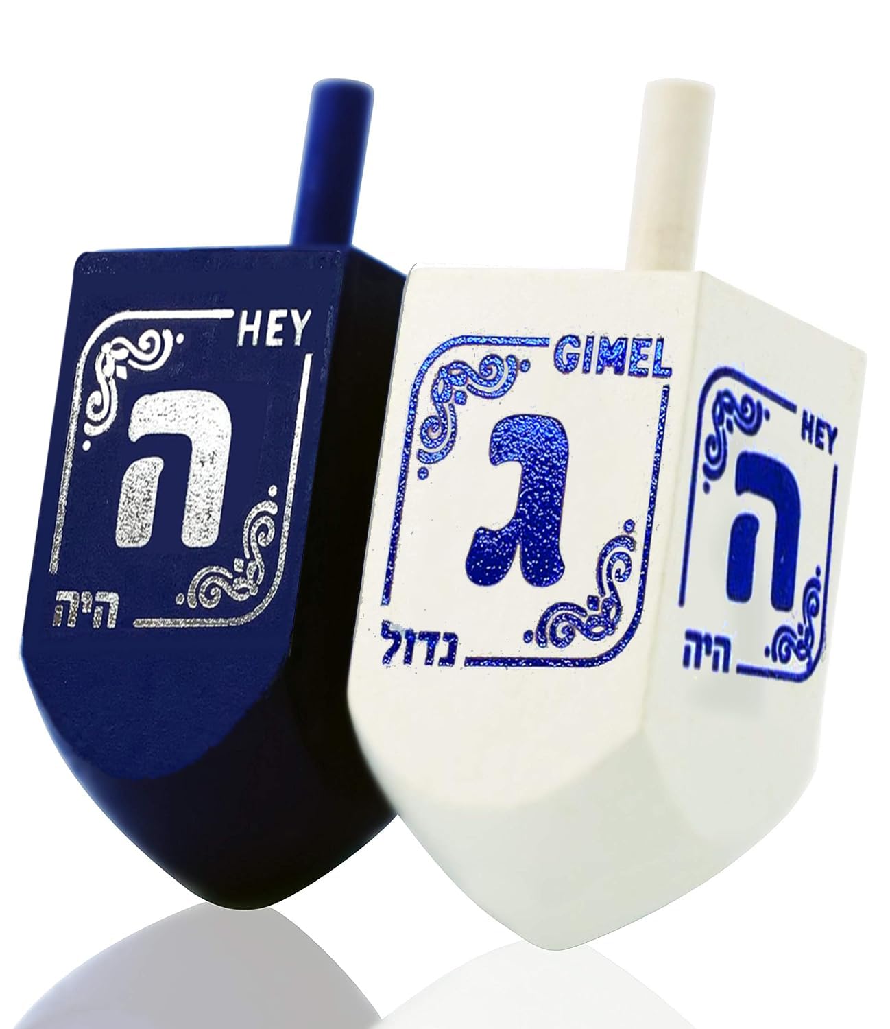 Amazon.com: Izzy 'n' Dizzy Hanukkah Dreidels - Extra Large Blue